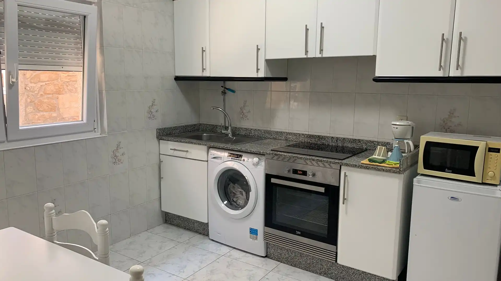 Cuina de Casa o xalet en venda en Fisterra amb Moblat, Forn i Rentadora
