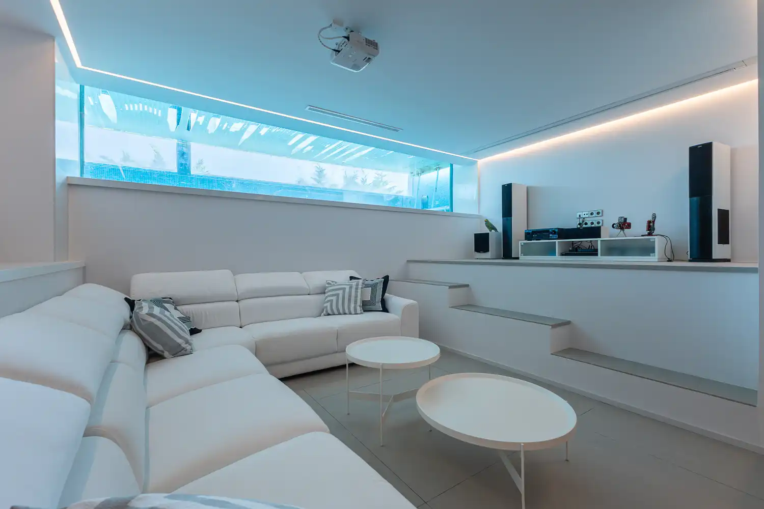 Living room of Houses for rent in Dénia  with Air Conditioner, Heating and Private garden
