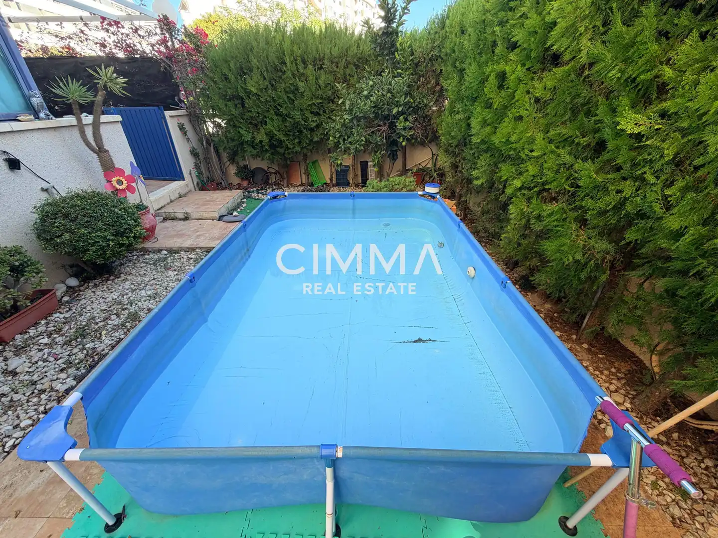 Schwimmbecken von Erdgeschoss zum Verkauf in Villajoyosa / La Vila Joiosa mit Privatgarten, Terrasse und Schwimmbad