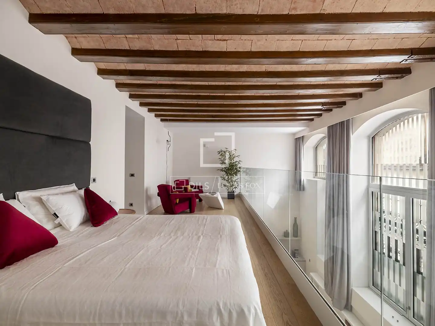 Habitación de Loft de alquiler en Barcelona con Aire acondicionado, Calefacción y Parquet