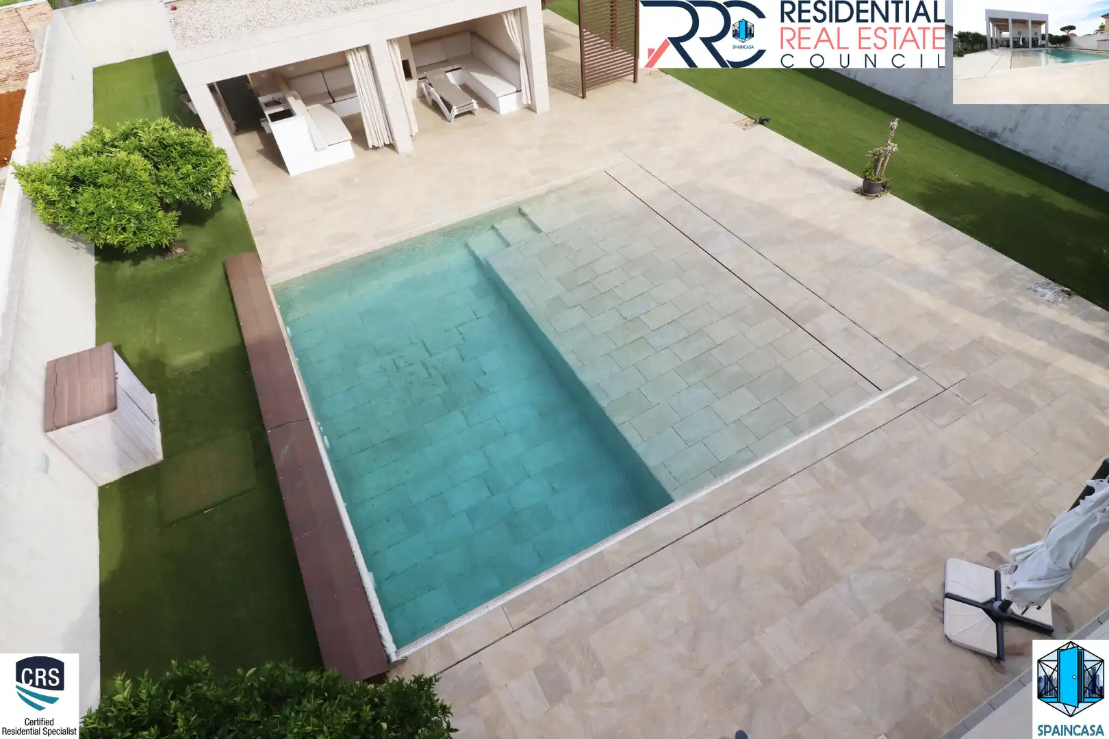 Piscina de Casa o xalet en venda en Aljaraque amb Aire condicionat, Traster i Piscina