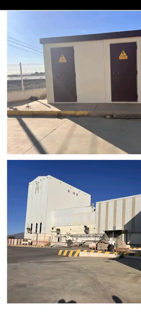 Vista exterior de Nave industrial en venta en La Mojonera con Alarma