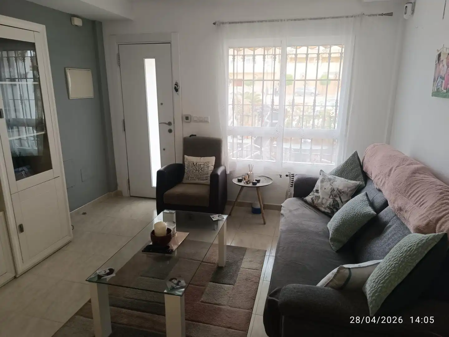 Sala de estar de Casa adosada en venta en Cartagena