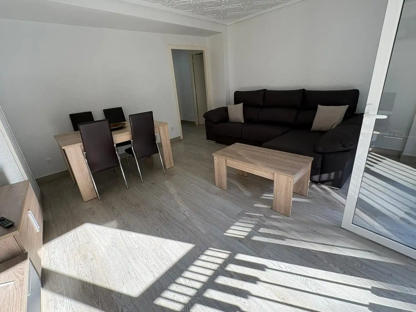 Sala de estar de Piso de alquiler en Elche / Elx con Aire acondicionado y Amueblado