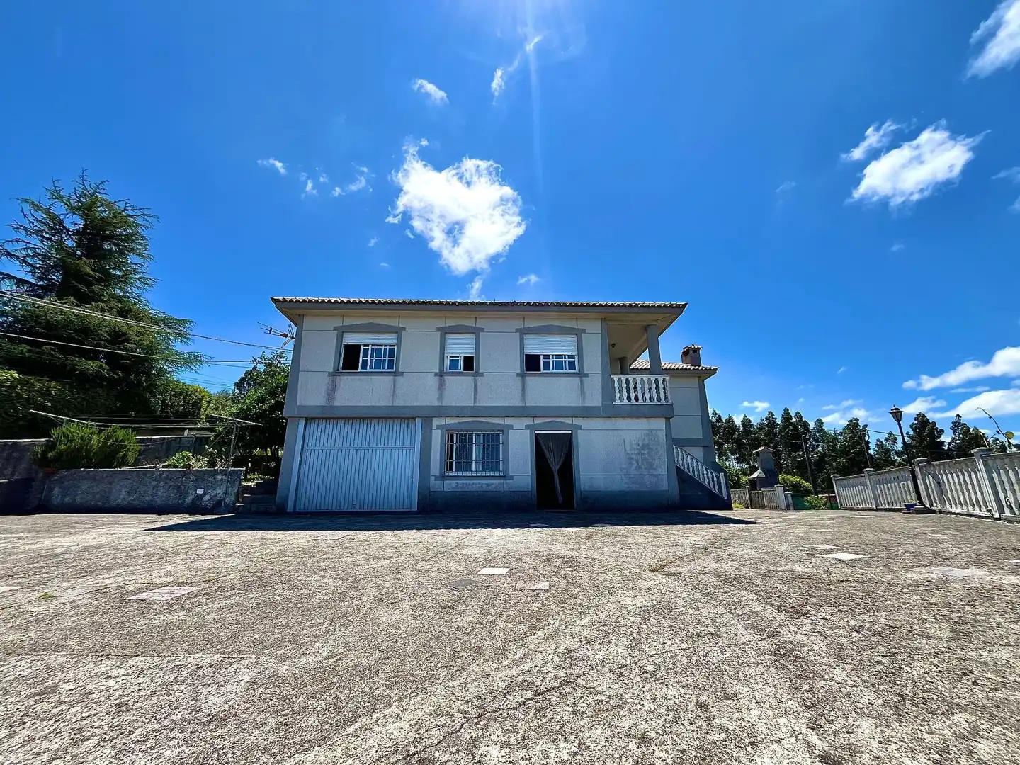 Vista exterior de Casa o chalet en venta en Cambre  con Jardín privado