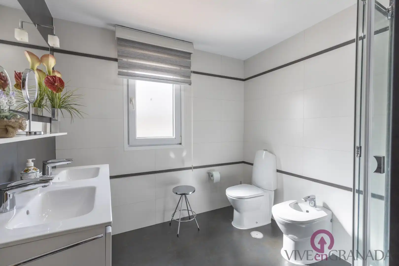Baño de Casa adosada en venta en Maracena con Terraza y Balcón
