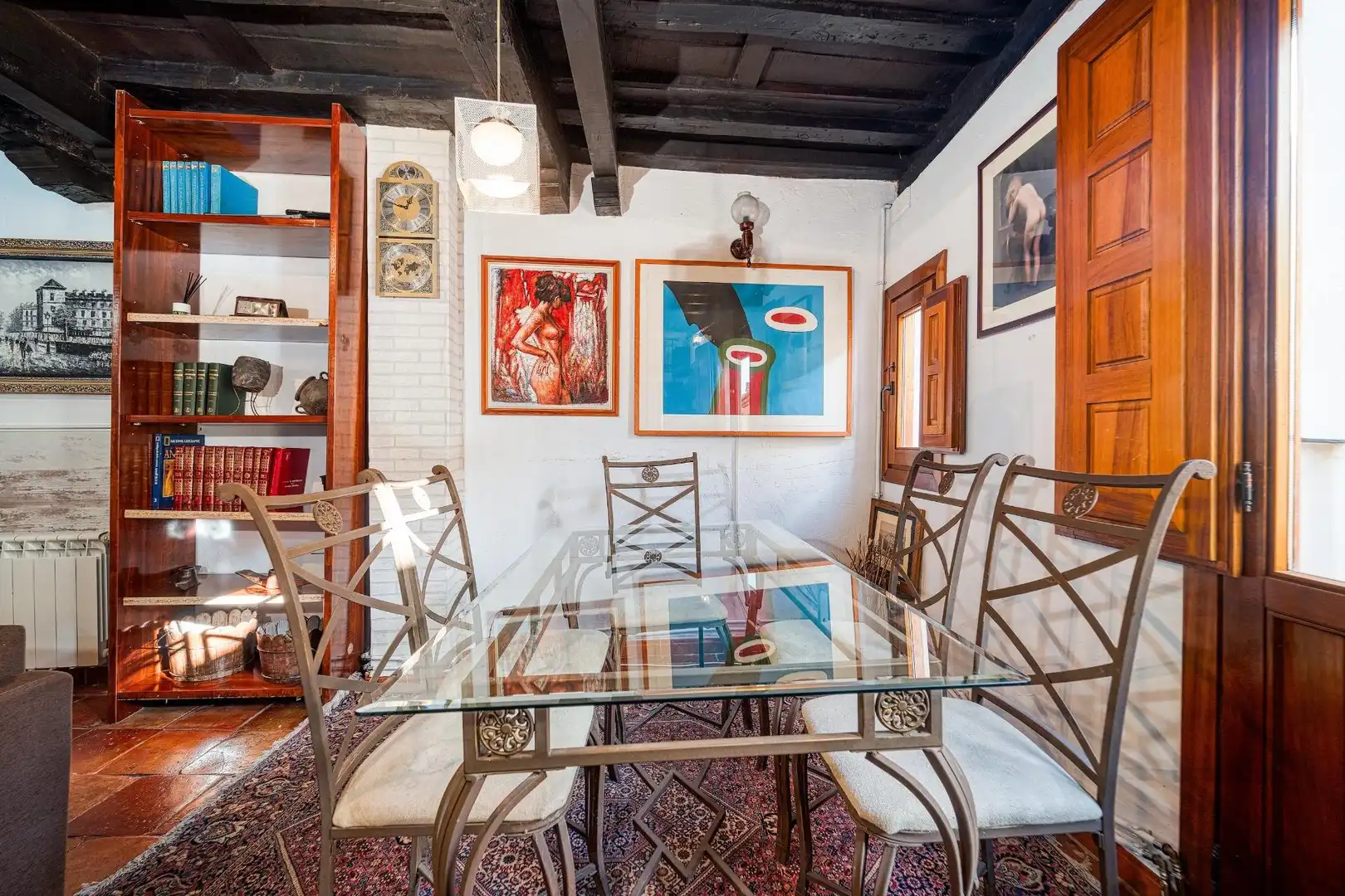 Esszimmer von Wohnungen zum Verkauf in Cuenca mit Heizung, Abstellraum und Möbliert