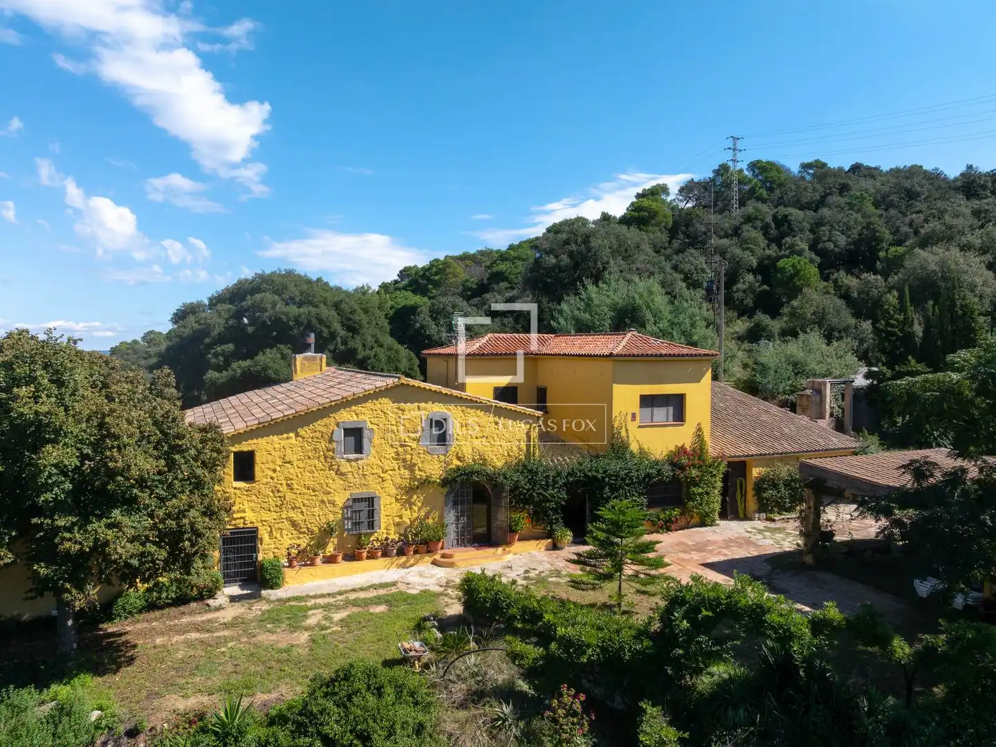 Vista exterior de Finca rústica en venta en Vilassar de Dalt con Jardín privado