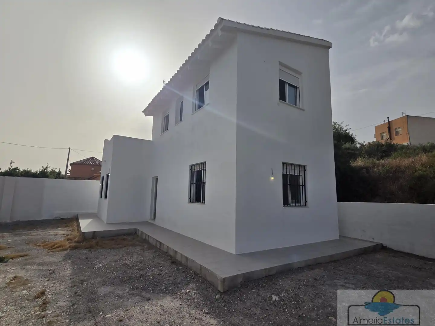 Vista exterior de Casa o chalet en venta en Fines con Terraza