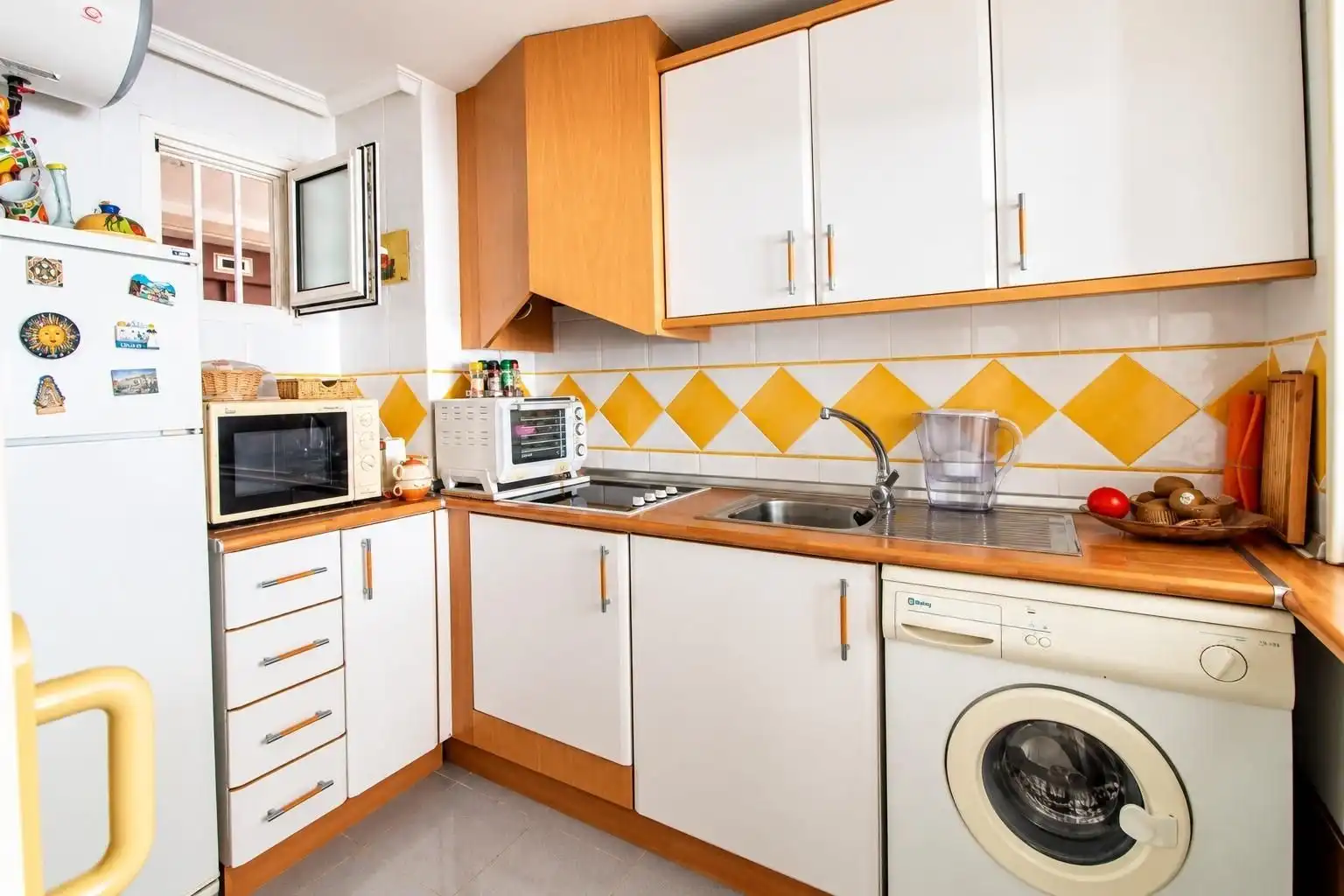 Cocina de Apartamento en venta en Orihuela con Jardín privado, Terraza y Trastero
