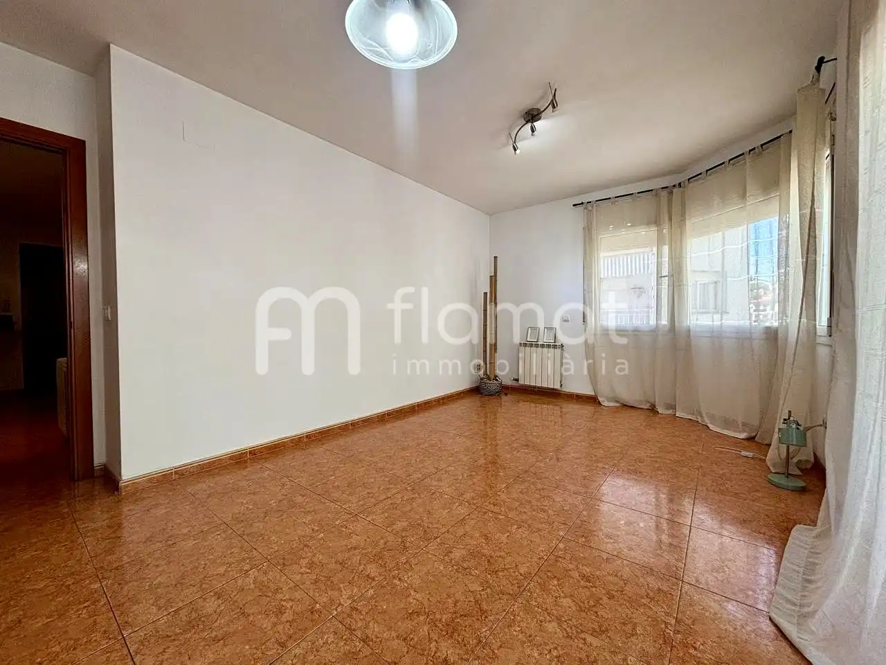 Sala de estar de Piso en venta en Malgrat de Mar con Aire acondicionado