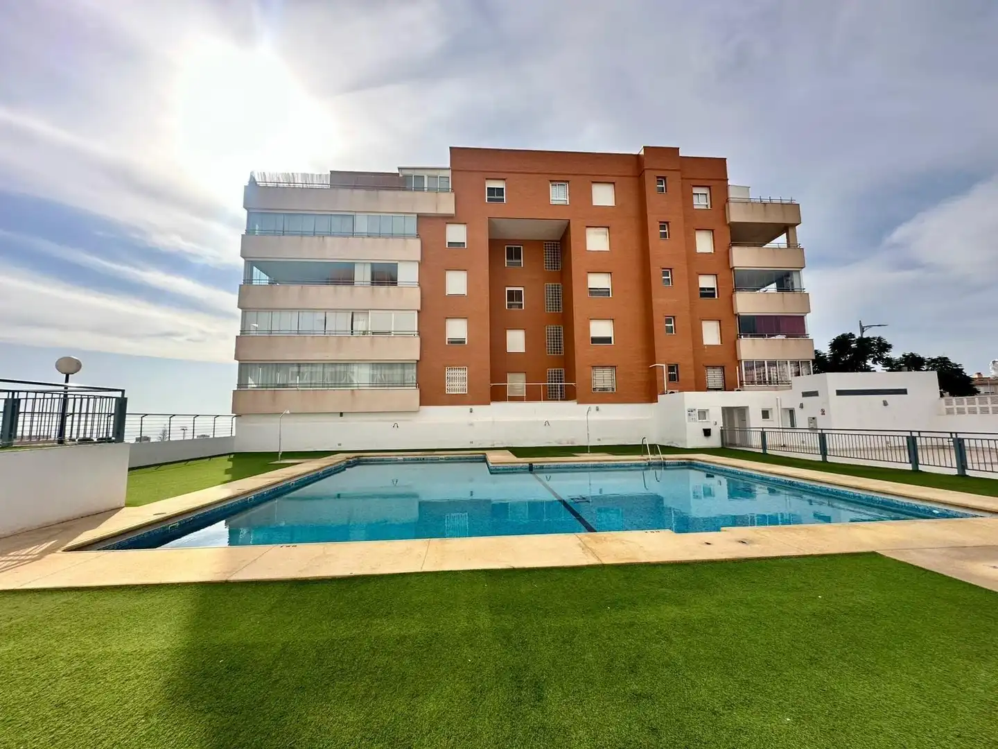 Swimming pool of Attic for rent in Aguadulce