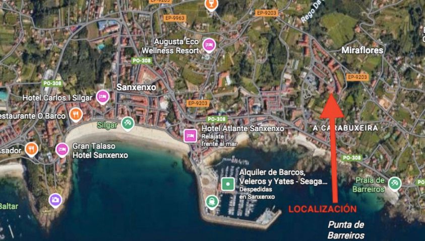 Exterior view of Box room for sale in Sanxenxo