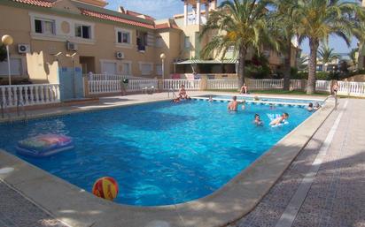 Swimming pool of Duplex for sale in La Manga del Mar Menor  with Air Conditioner, Heating and Terrace