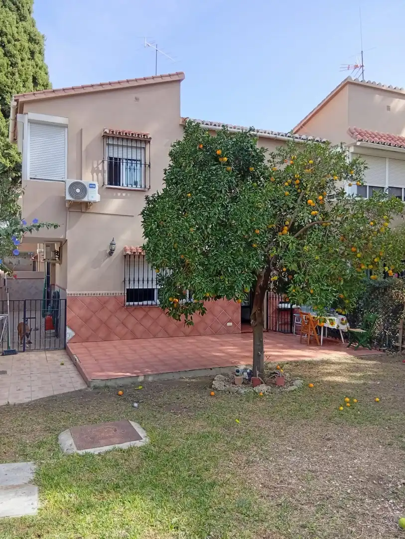 Jardín de Casa adosada en venta en Mijas con Aire acondicionado, Jardín privado y Terraza