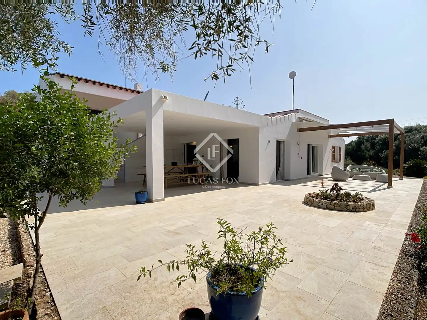 Vista exterior de Finca rústica en venda en Maó - Mahón amb Calefacció, Jardí privat i Terrassa