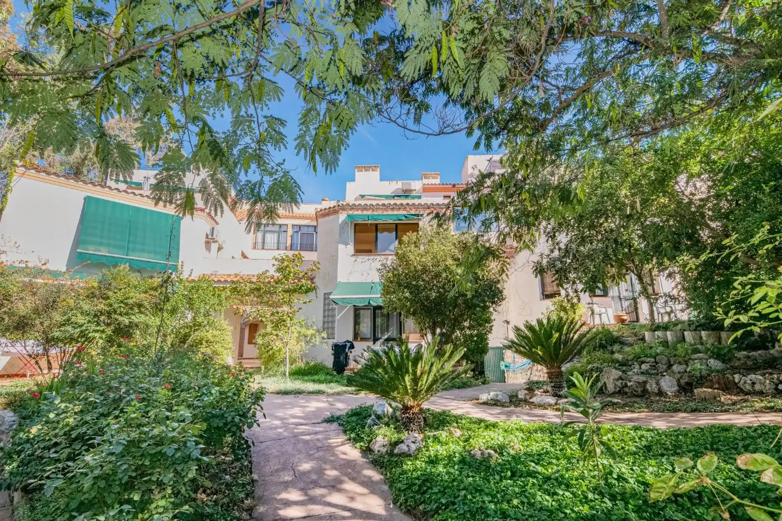 Exterior view of Flat for sale in Atarfe  with Heating, Private garden and Terrace
