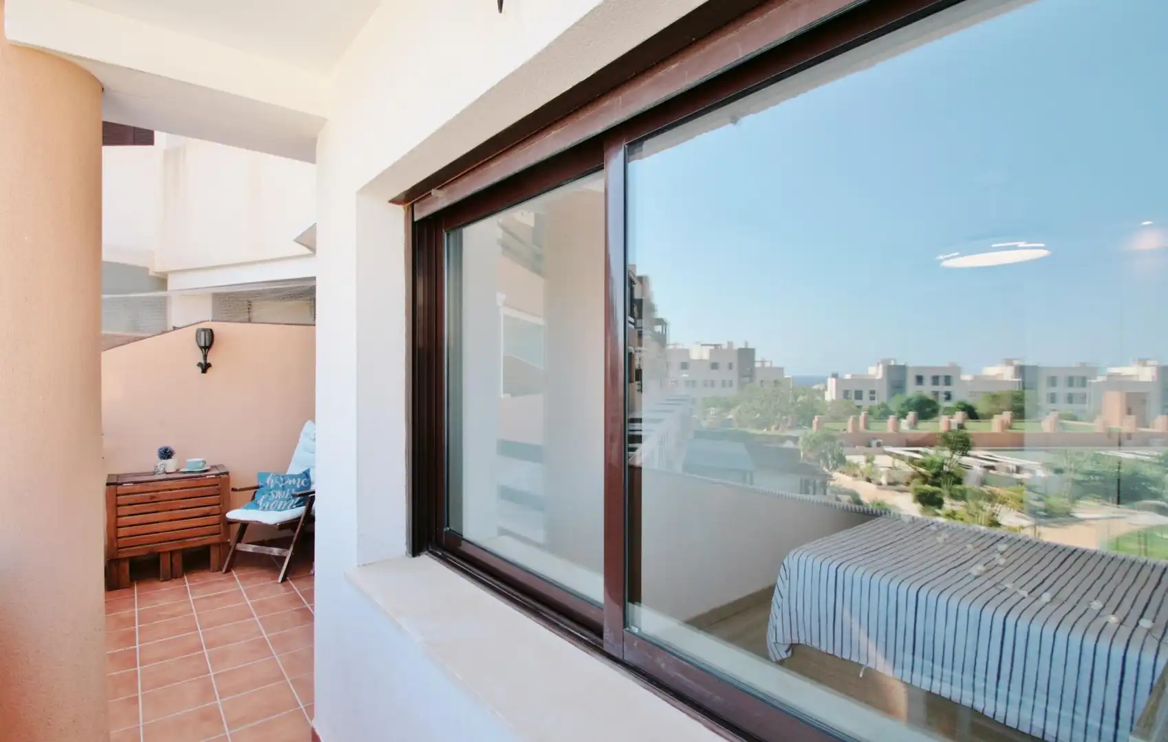 Terraza de Apartamento en venta en Almería con Aire acondicionado, Jardín privado y Terraza