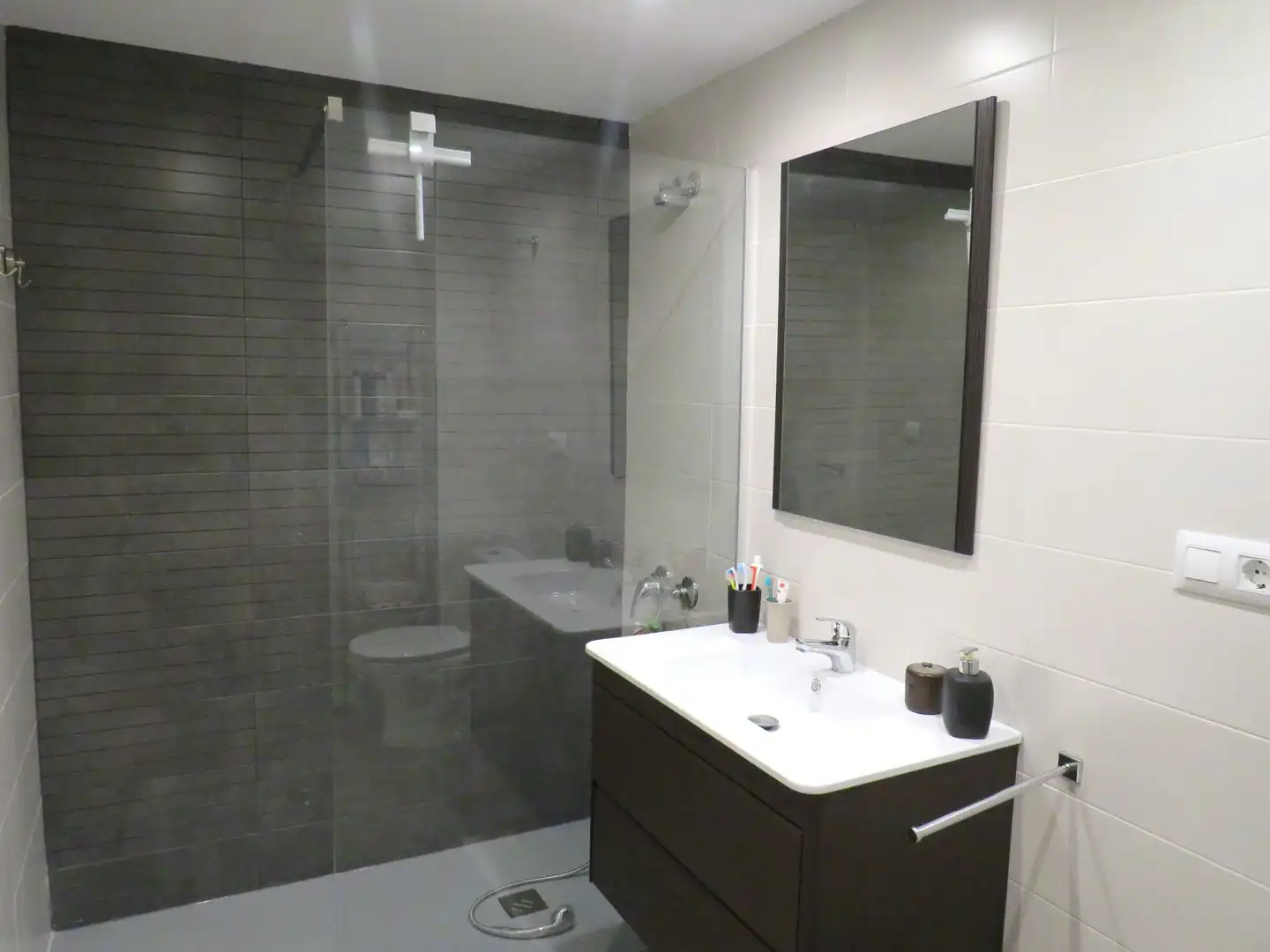 Bathroom of Apartments for rent in Santa Pola  with Air Conditioner, Heating and Terrace