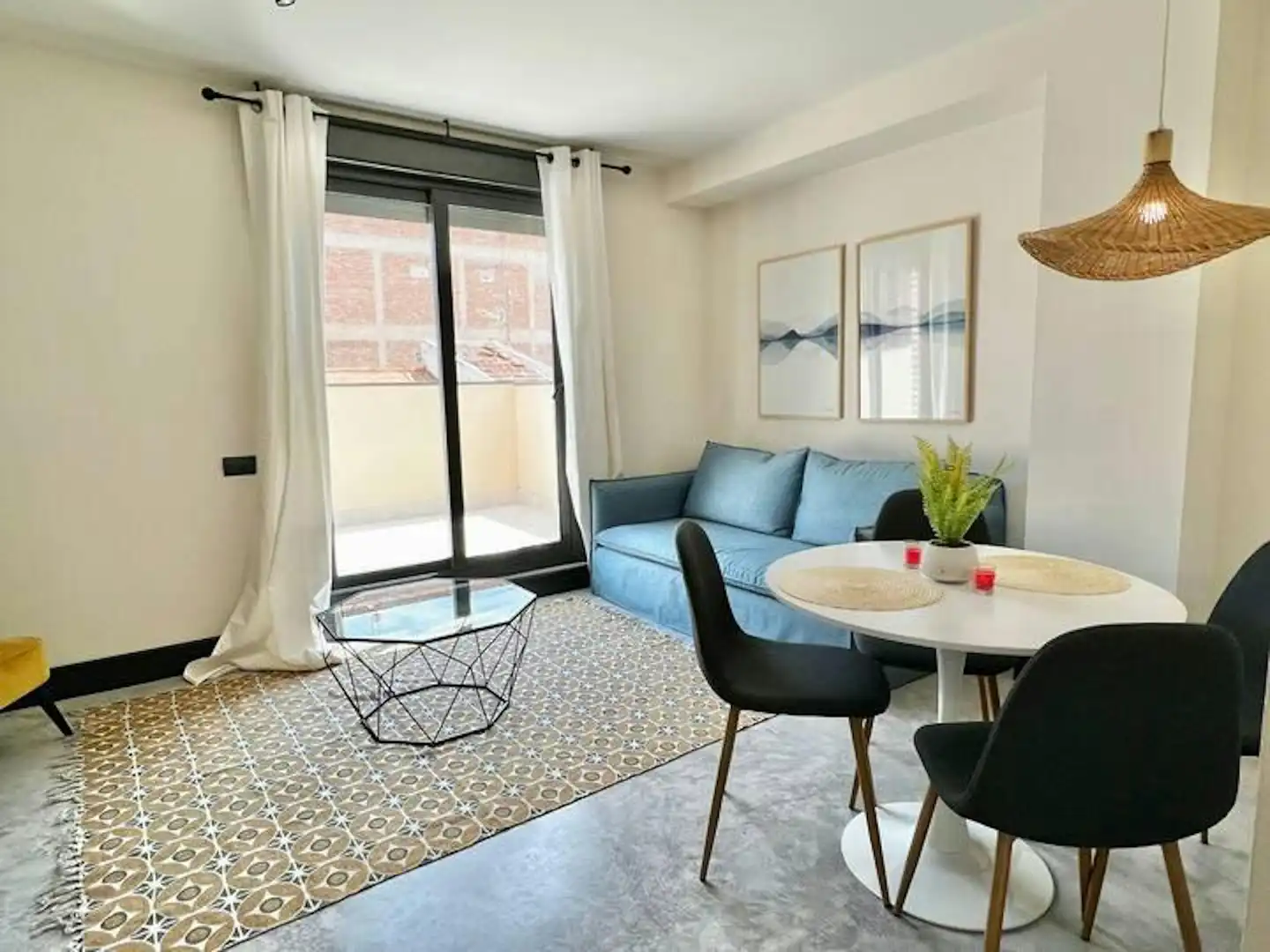 Wohnung mit Garten zur Miete in Usera