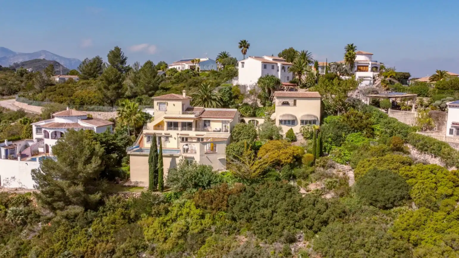 Exterior view of Houses for sale in Dénia  with Air Conditioner, Heating and Private garden