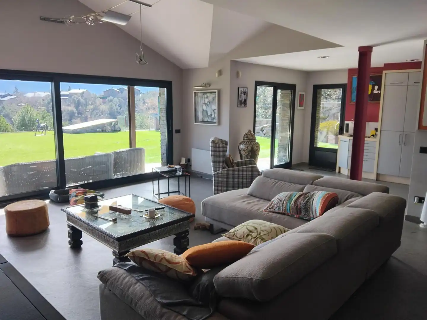 Living room of Houses for sale in Montferrer i Castellbò  with Heating