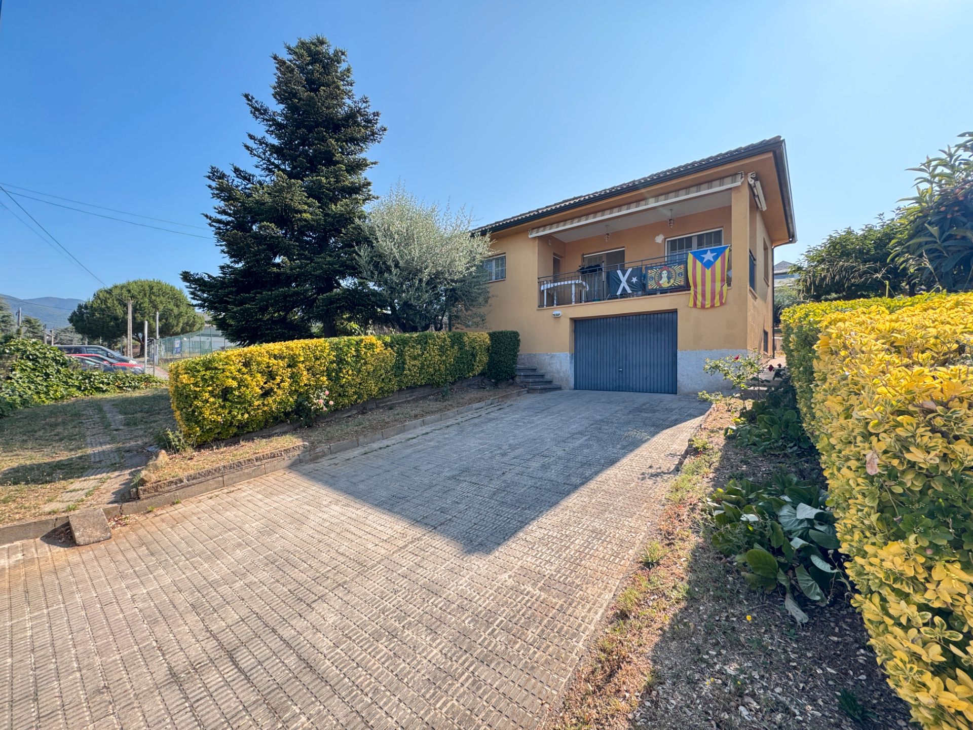 Vista exterior de Casa o xalet en venda en Sant Antoni de Vilamajor amb Aire condicionat, Calefacció i Jardí privat
