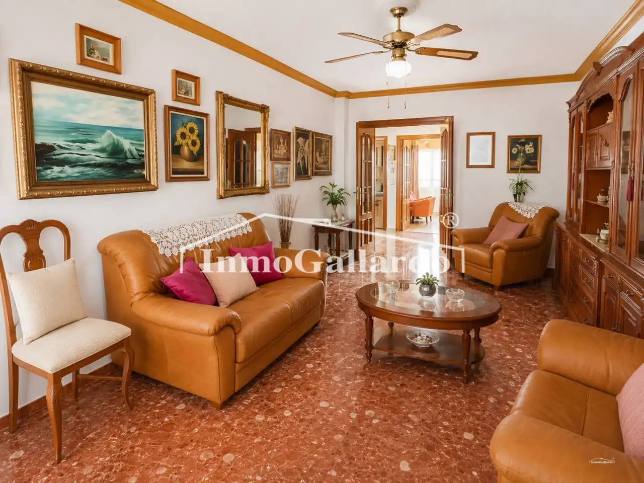 Sala de estar de Ático en venta en Málaga con Aire acondicionado, Terraza y Trastero