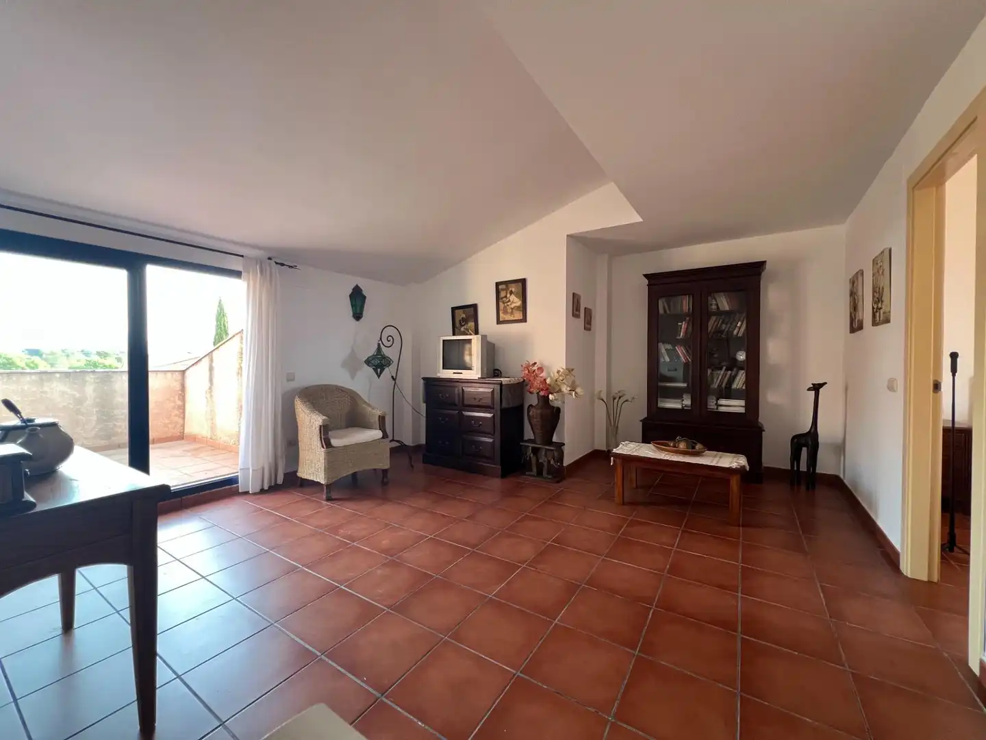 Sala d'estar de Àtic en venda en L'Ametlla de Mar  amb Piscina comunitària