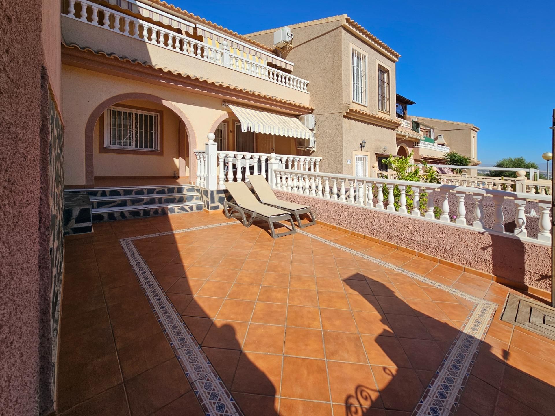 Terraza de Planta baja en venta en Santa Pola con Aire acondicionado, Jardín privado y Terraza