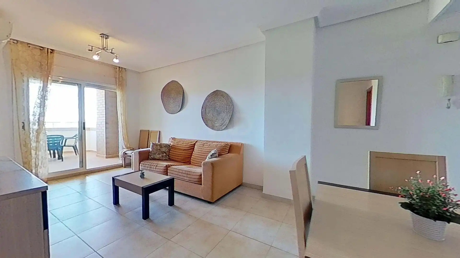 Sala d'estar de Pis en venda en Cabanes amb Aire condicionat, Terrassa i Piscina