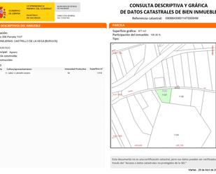 Exterior view of Land for sale in Castrillo de la Vega
