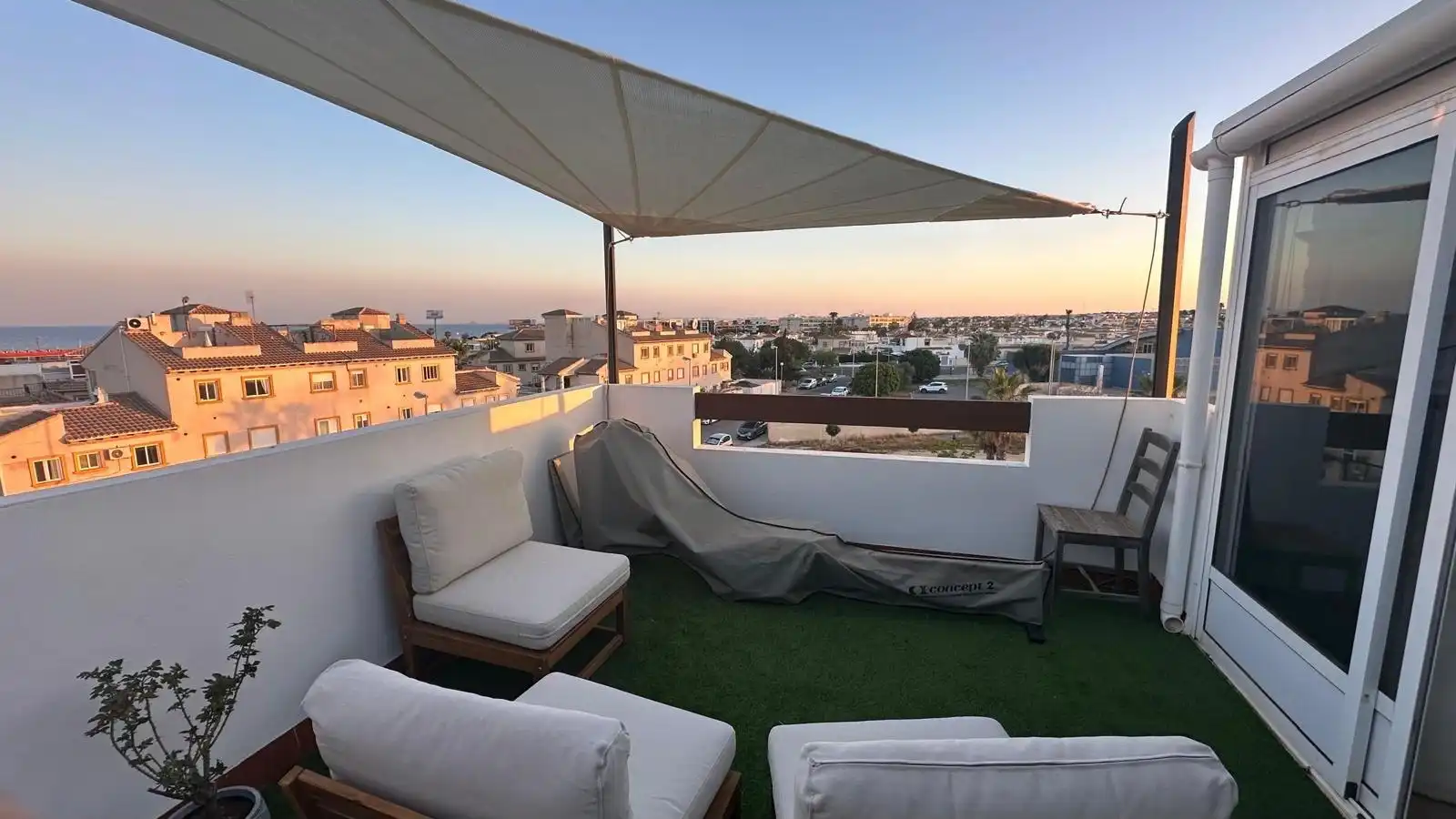 Terrasse von Dachboden zum Verkauf in Orihuela mit Terrasse, Möbliert und Gemeinschaftspool