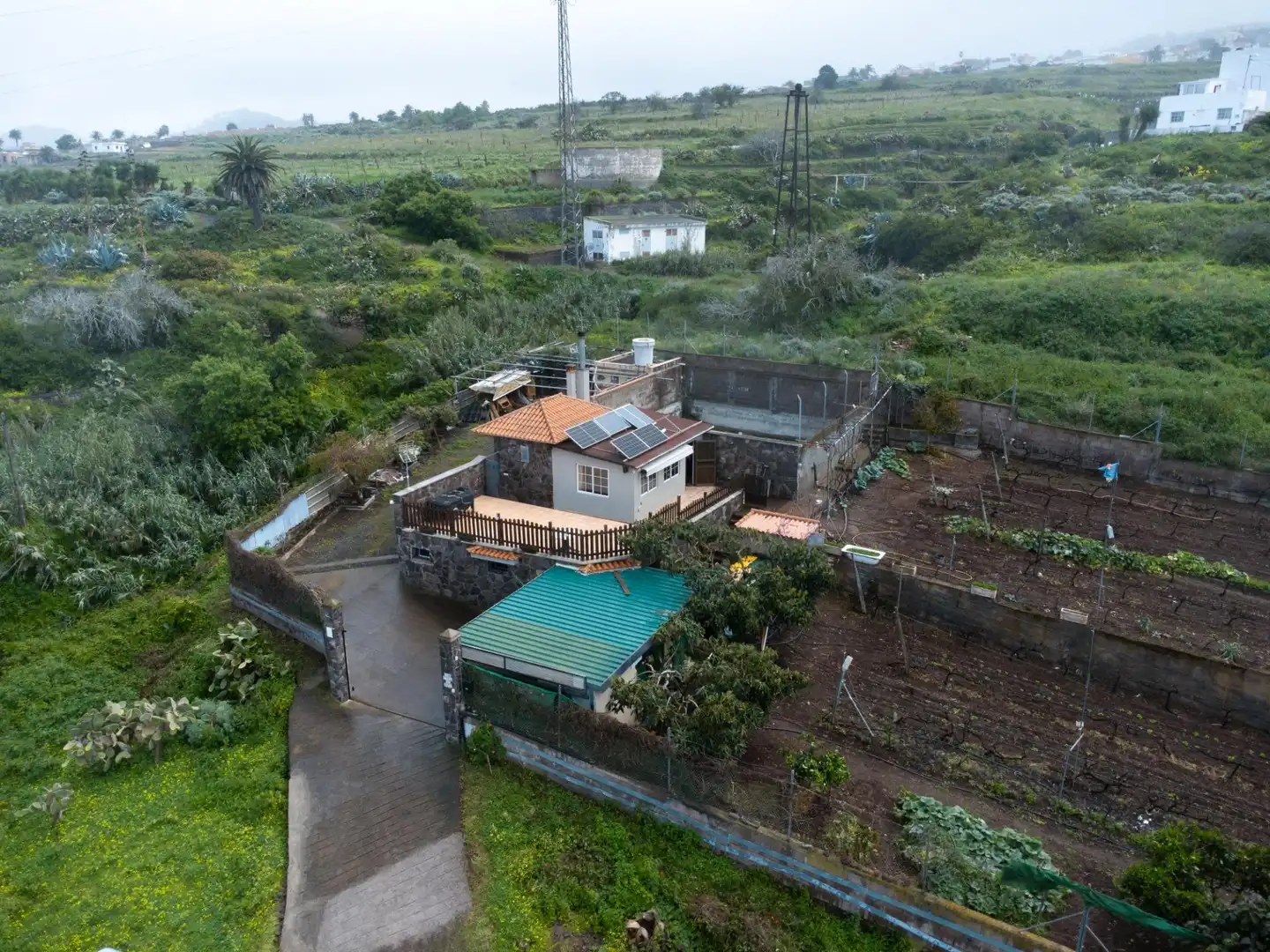 Jardín de Finca rústica en venta en El Sauzal