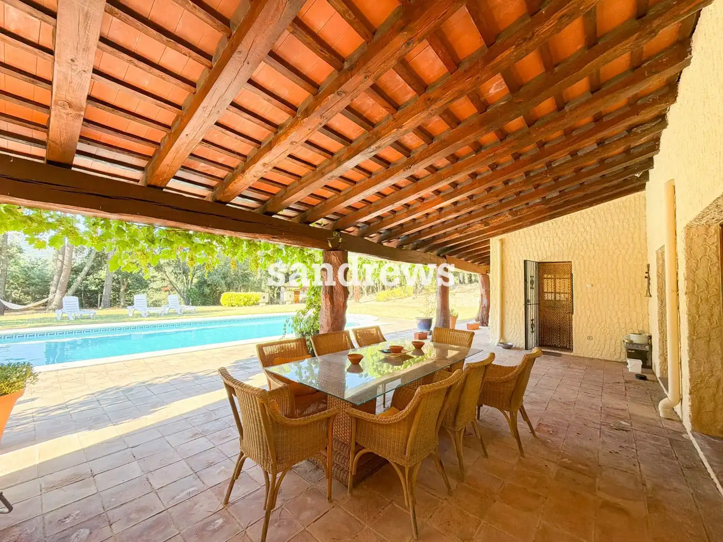 Terrassa de Casa o xalet en venda en Darnius amb Calefacció, Jardí privat i Terrassa