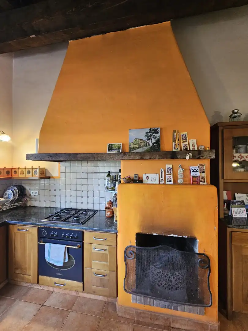 Cuina de Casa o xalet en venda en Camprodon amb Moblat