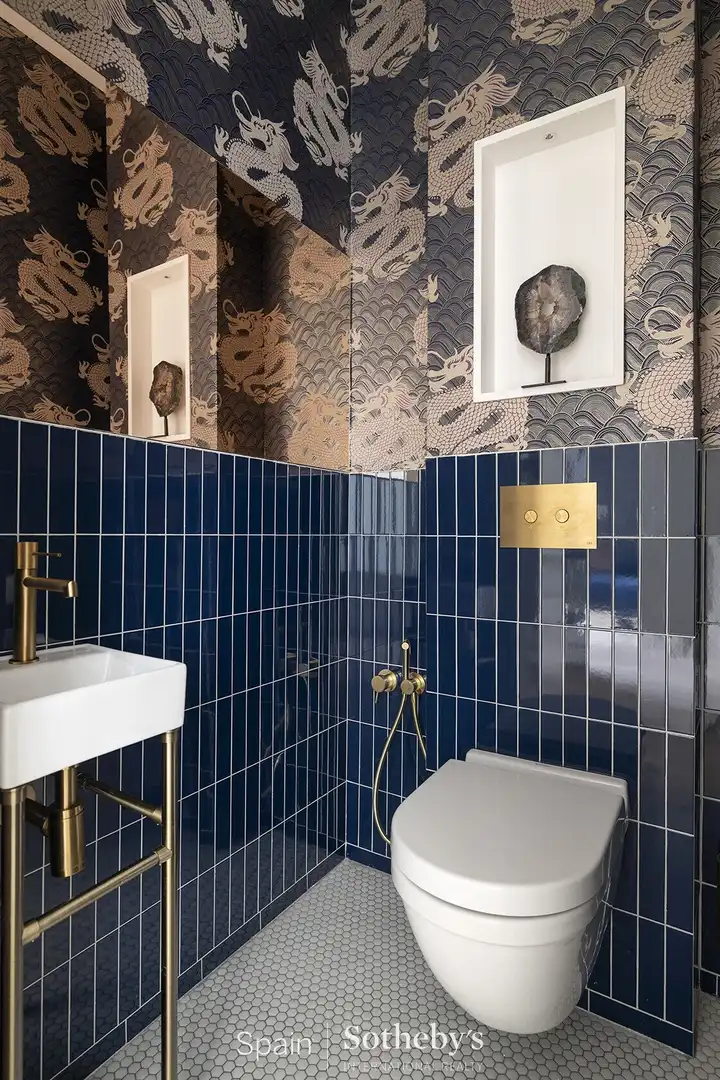 Baño de Apartamento en venta en Barcelona con Aire acondicionado y Terraza
