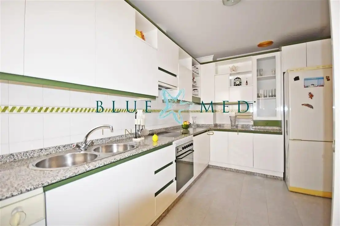 Cocina de Dúplex en venta en Mazarrón con Terraza, Trastero y Amueblado