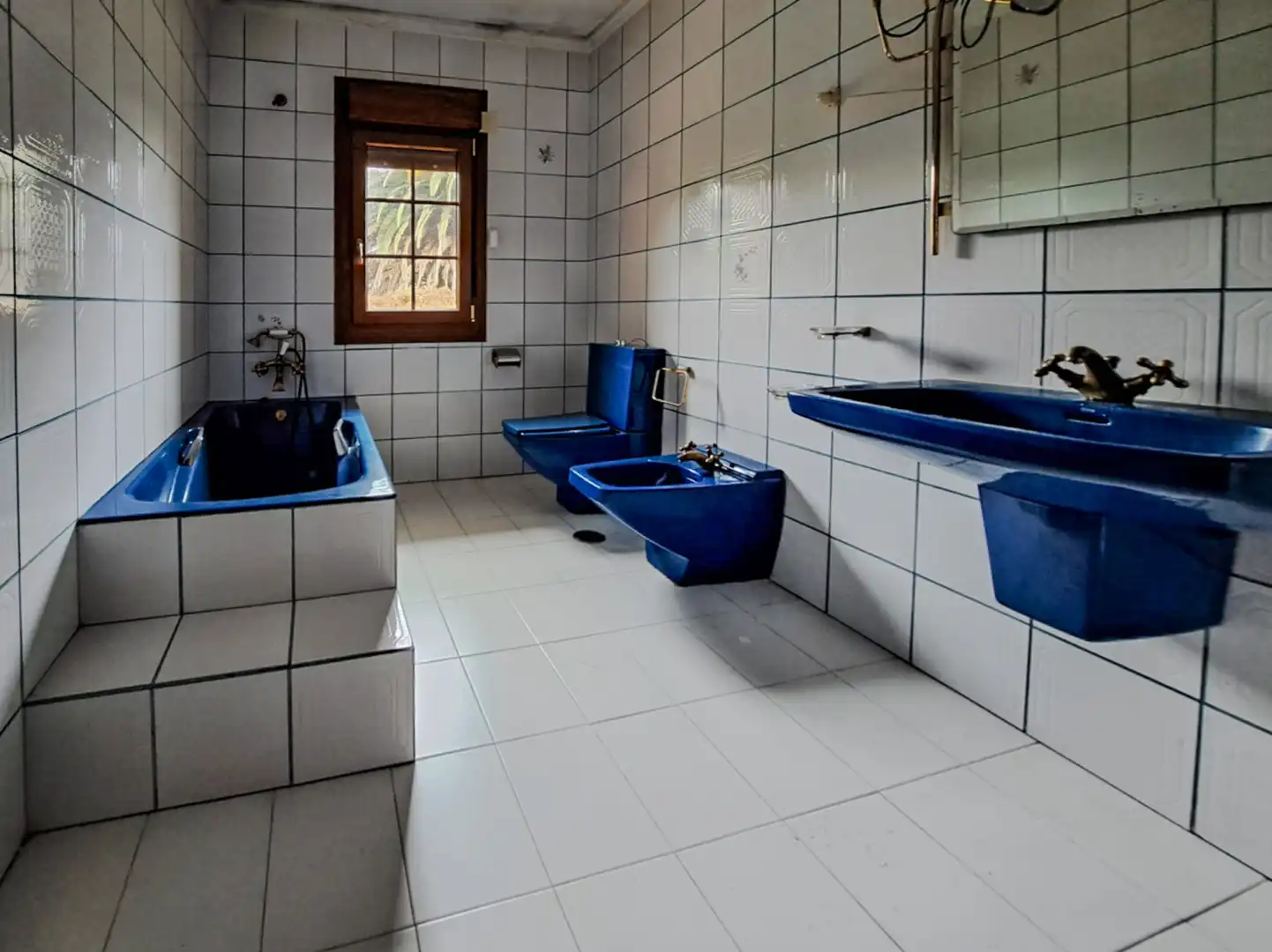 Bathroom of Houses for sale in Castrillón  with Heating, Private garden and Parquet flooring
