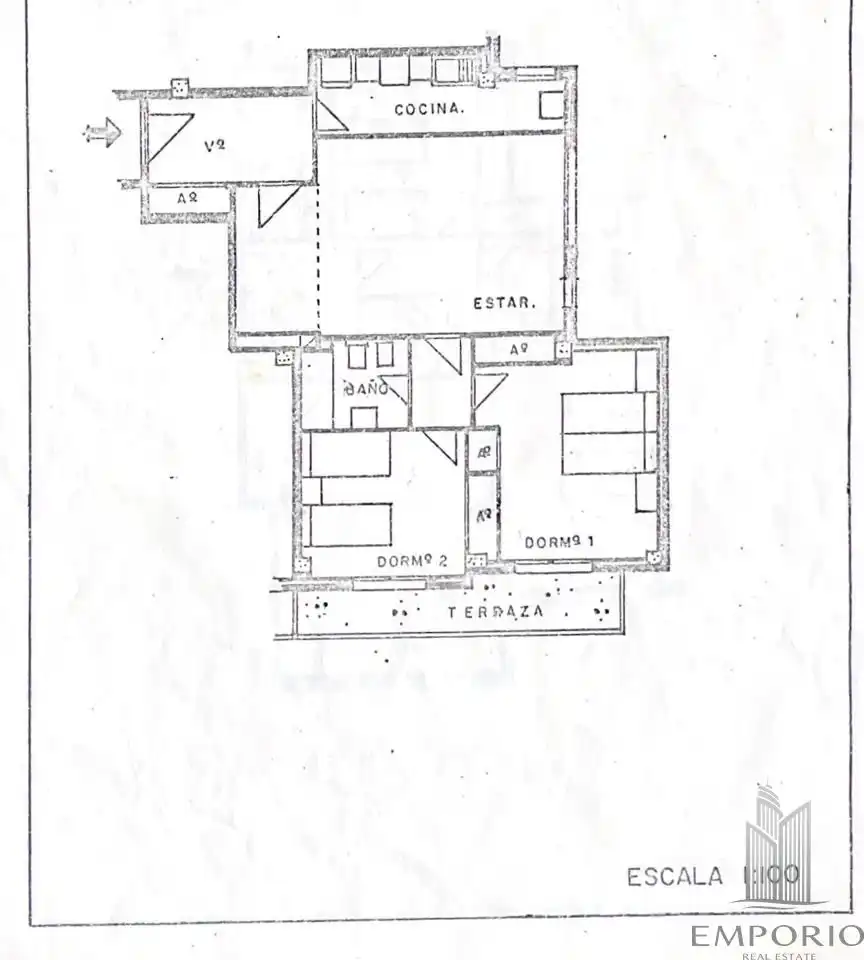 Piso en venta en De Domenico Scarlatti, Vallehermoso