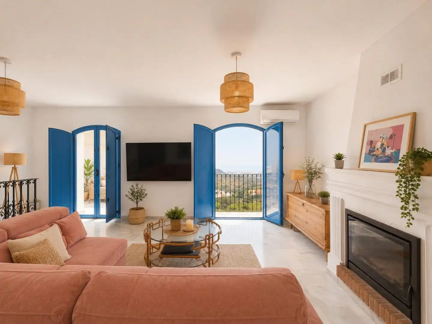 Casa amb terrassa en venda a Mojácar Pueblo