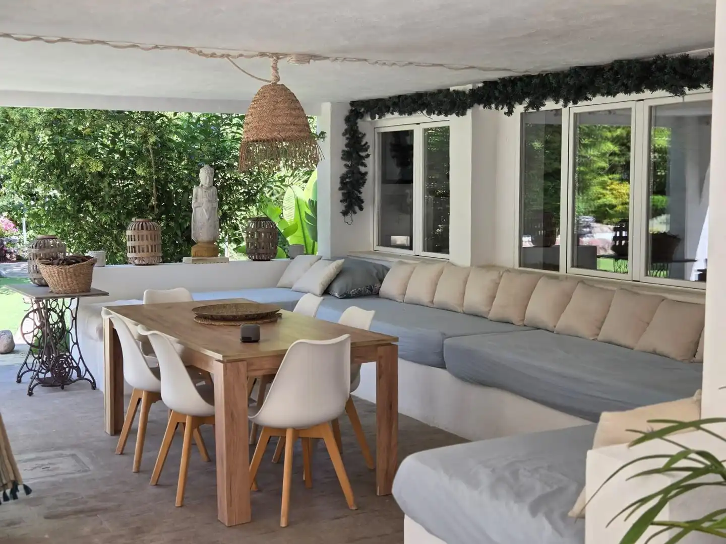Terrassa de Casa o xalet en venda en Náquera amb Aire condicionat, Calefacció i Jardí privat