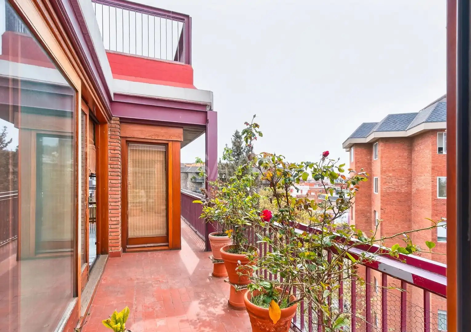 Terrace of Attic for sale in Barcelona  with Terrace, Storage room and Swimming Pool