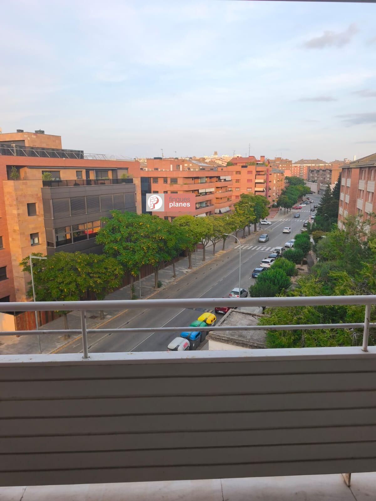 Vista exterior de Pis de lloguer en  Lleida Capital amb Calefacció, Jardí privat i Terrassa