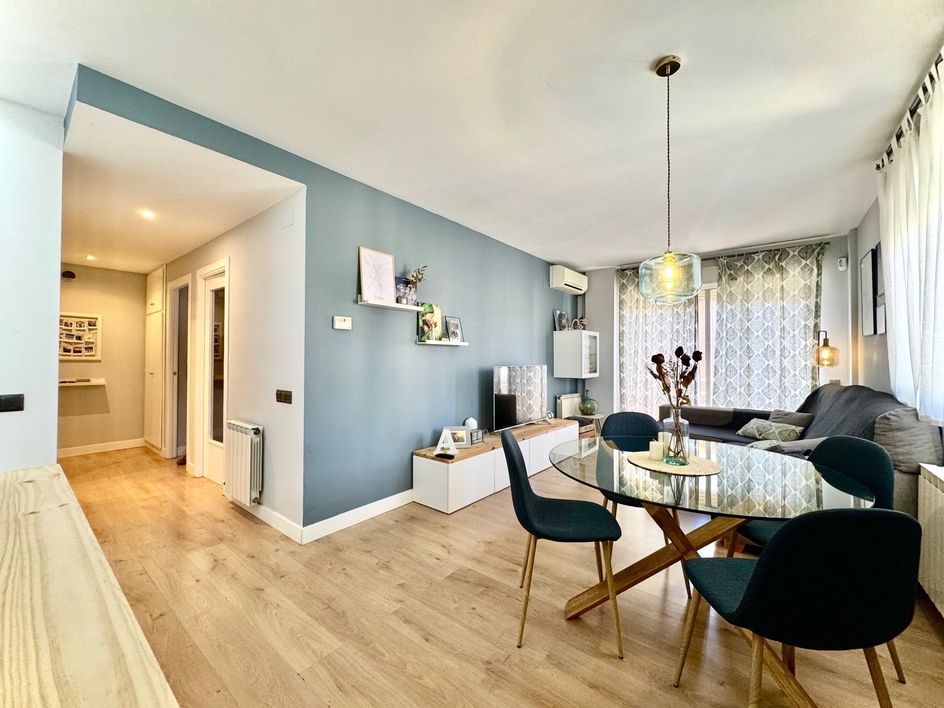 Sala de estar de Ático de alquiler en Cambrils con Aire acondicionado, Calefacción y Jardín privado