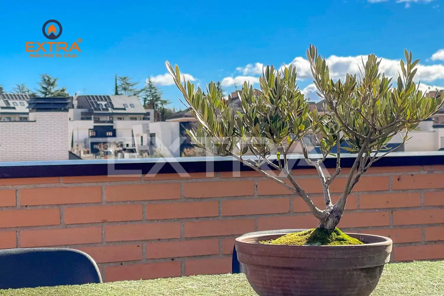 Terraza de Ático en venta en Las Rozas de Madrid con Calefacción, Jardín privado y Terraza