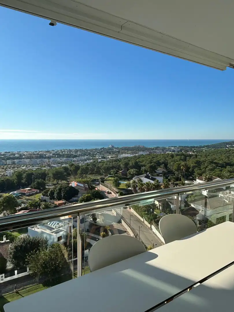 Exterior view of Flat for sale in Sitges  with Air Conditioner, Heating and Private garden