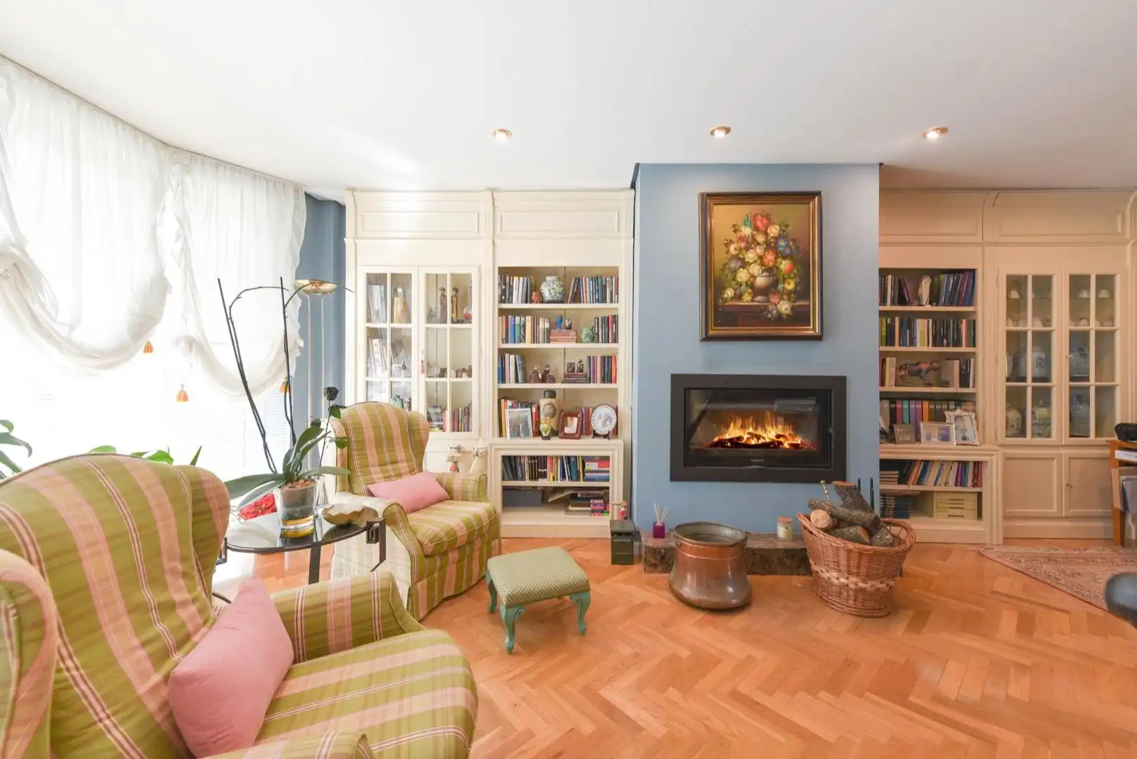 Sala de estar de Casa o chalet en venta en Tordesillas con Calefacción, Jardín privado y Parquet