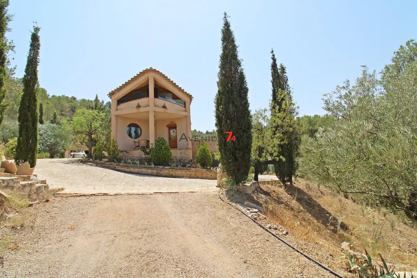 Exterior view of Country homes for sale in Lorca  with Private garden, Parquet flooring and Terrace