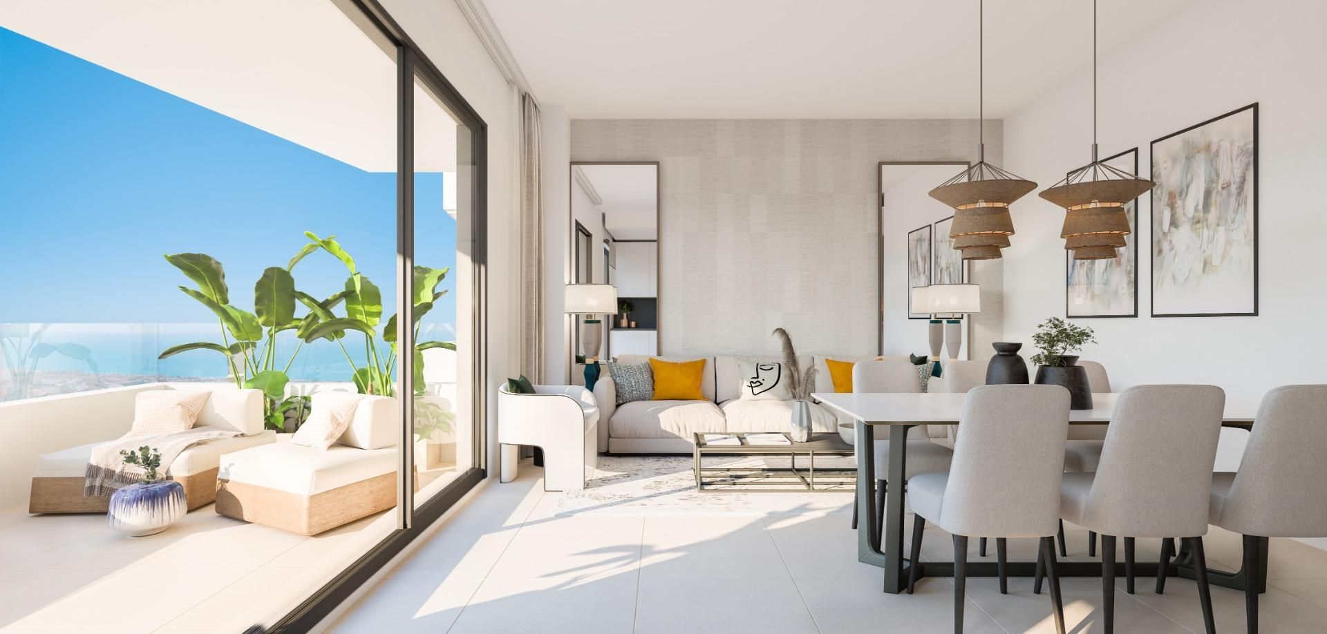 Sala de estar de Planta baja en venta en Rincón de la Victoria con Aire acondicionado, Calefacción y Jardín privado